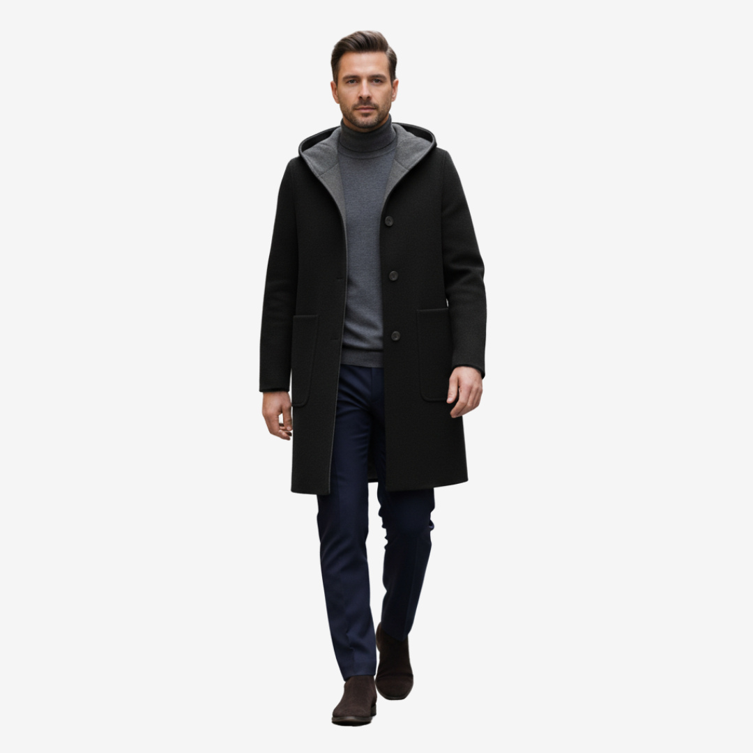 KISSENIA | Haven Hooded Wool Coat