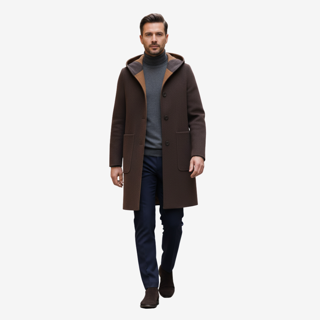 KISSENIA | Haven Hooded Wool Coat