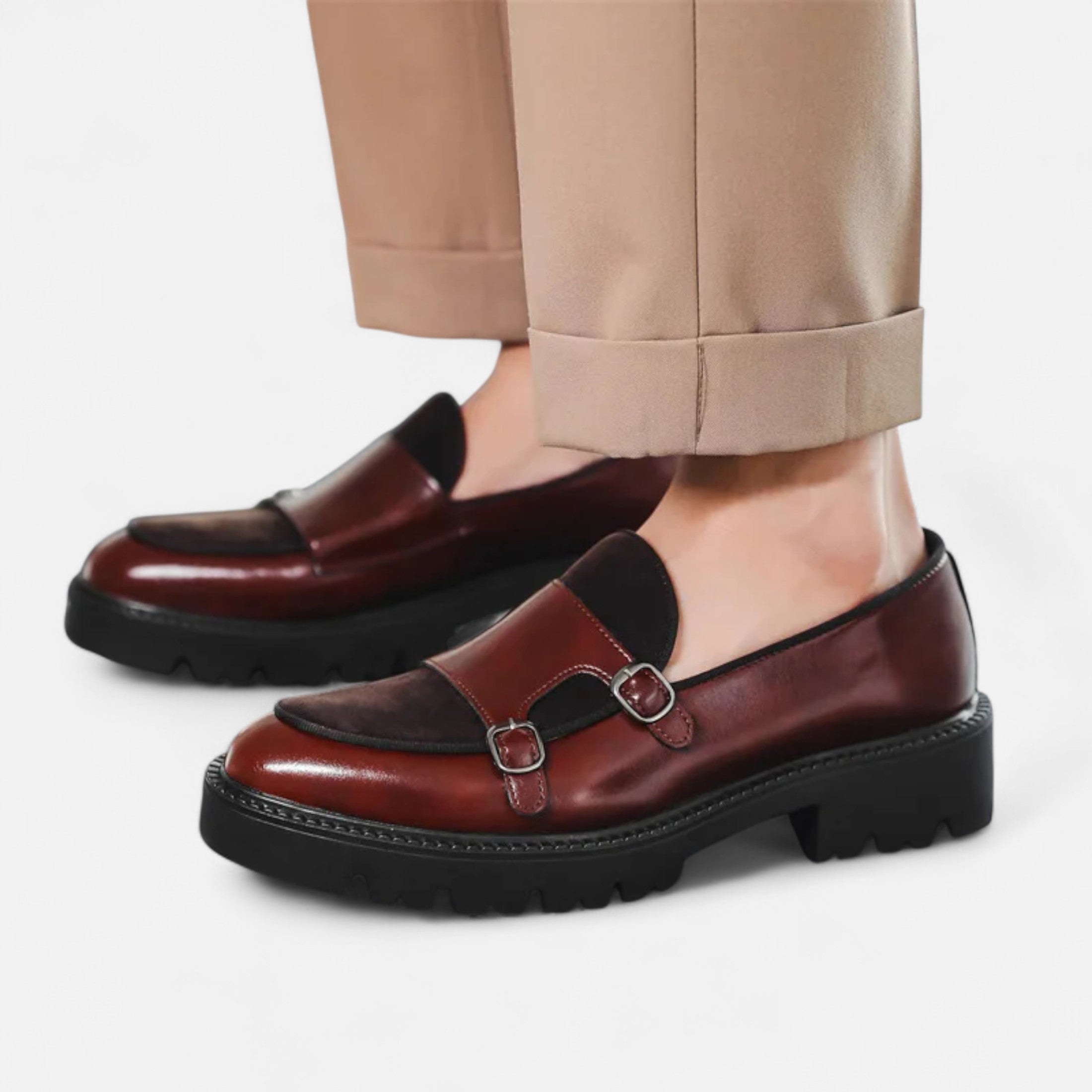 KISSENIA | Brown Classic Loafers