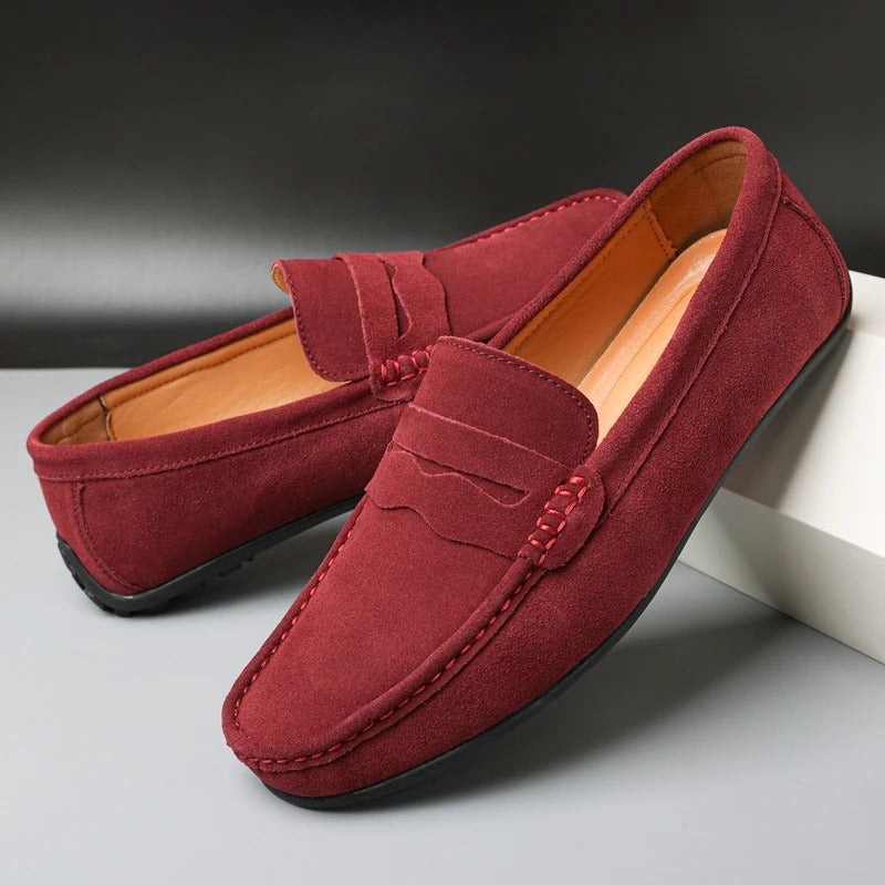 KISSENIA | Noble Suede Loafers