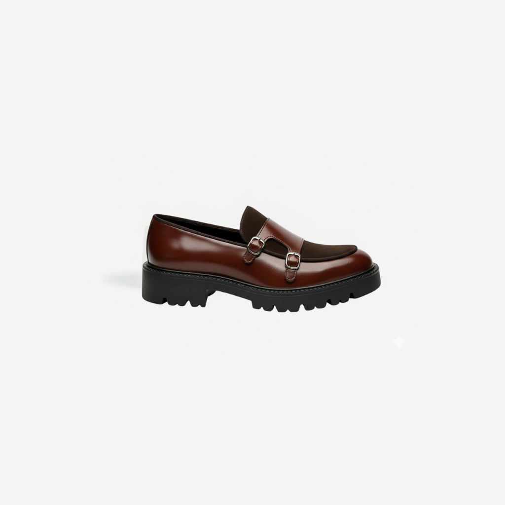 KISSENIA | Brown Classic Loafers