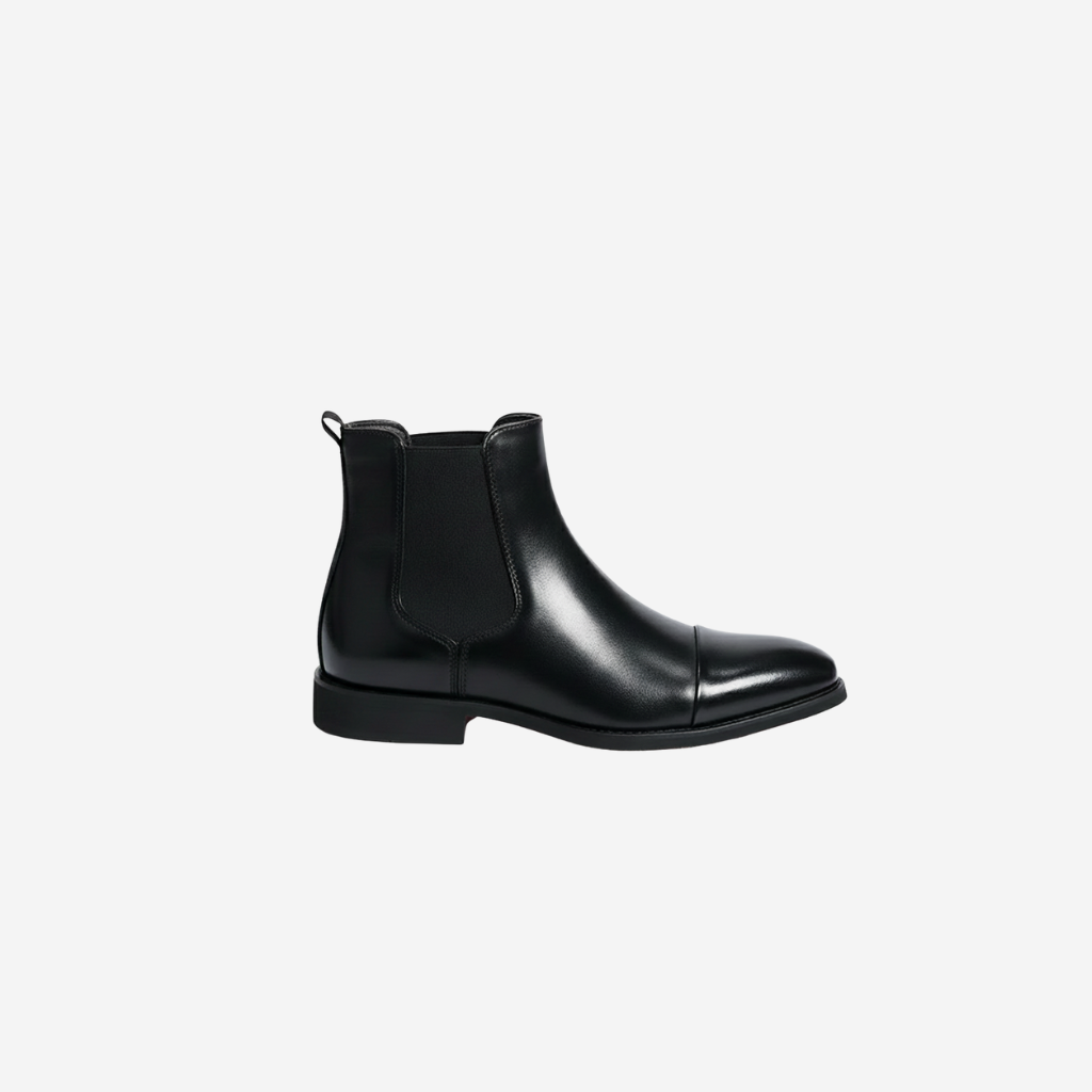 KISSENIA | Noir Chelsea Boots