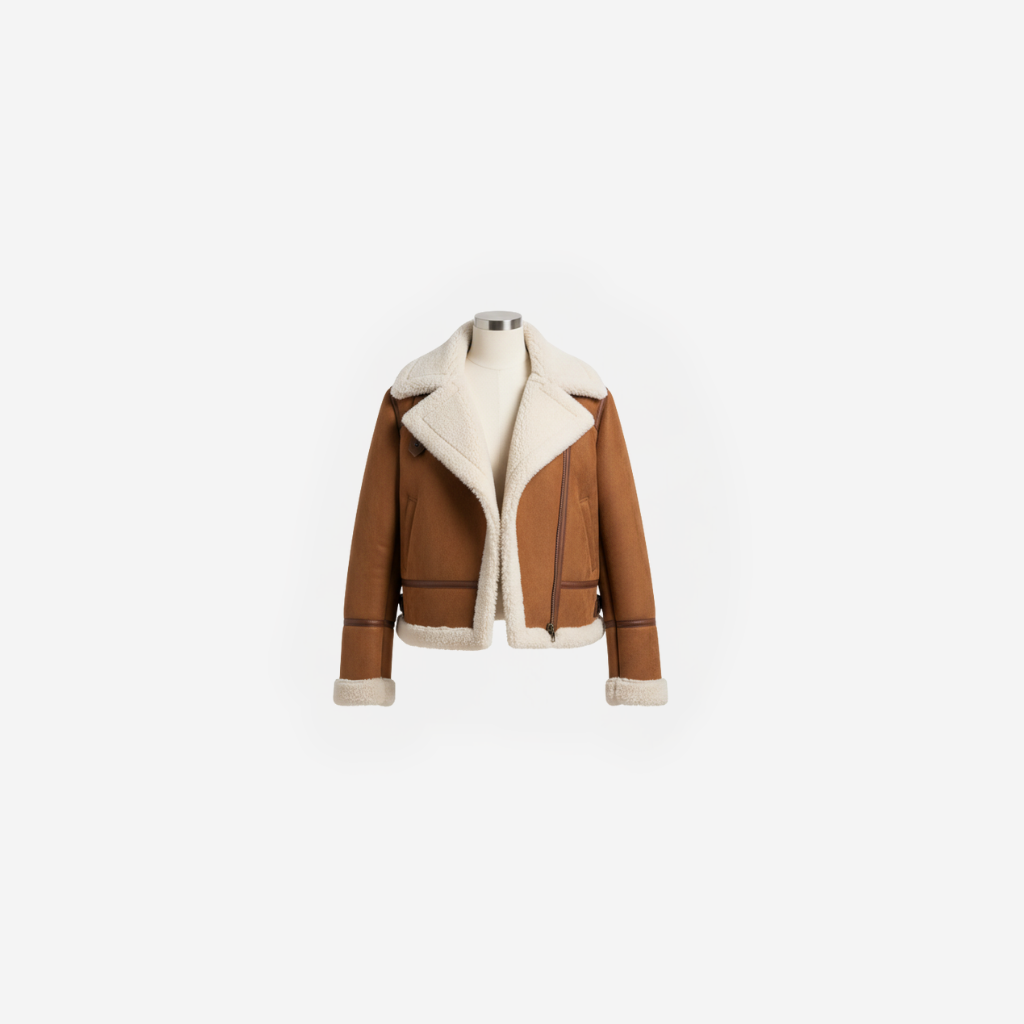 KISSENIA | Aspen Shearling Jacket