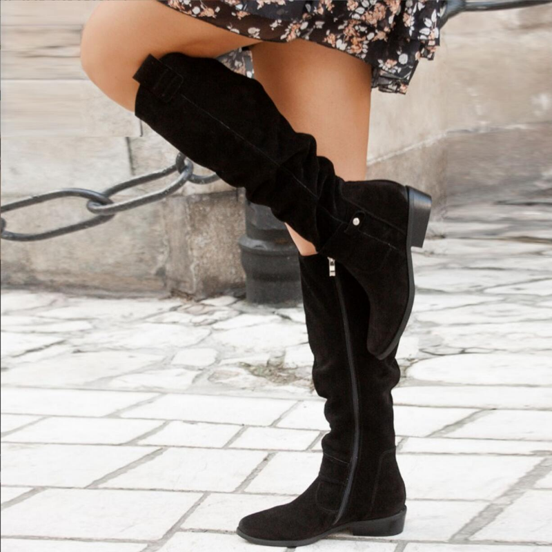 KISSENIA | ZipEase Knee-High Boots