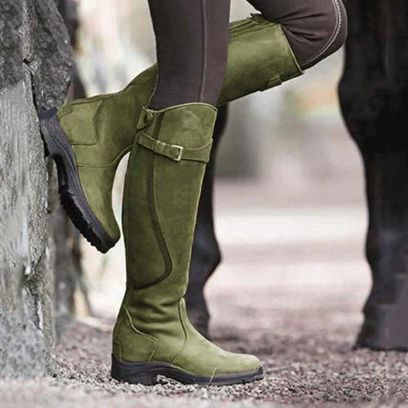 KISSENIA | AllWeather Knee-High Boots